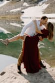 I used this for our engagement photos after seeing others wearing this dress. At first I put it on and wasn't sure about it but it worked out amazingly!. Comfortable, flowy and great for the price! - Kelli M.