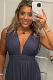 This dress was perfection! I wore it to a wedding in NYC. It was comfortable, beautiful, classy, and flowy. I got a ton of compliments. Very flattering! I felt beautiful and I didn't want to take it off! - Sonia G.