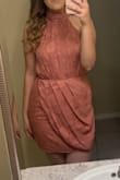 I love how this dress looks! However, I would recommend sizing up since the bottom does not fit loose like the model. - Karen C.