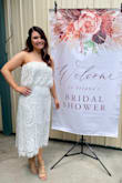 I spent months trying to find the perfect dress for my bridal shower. I should've just started with this one. It had everything I was looking for! It was comfortable, classy, fun and I got so many compliments! - BRIANA B.