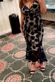 The dress fit perfectly, wasn't too tight either! - Alayna W.