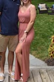 Wore this maxi dress for an engagement party for my fiancé and I and got so many compliments! The adjustable straps made it the perfect length. Great color and super soft! - Taylor B.