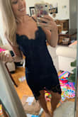 Wore to a wedding and felt so pretty and comfortable all night long! I love that it is longer in the back too! - Joette B.