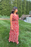 It runs little loose on the bust. I am busty for my body but it was loose for me too. Overall loved the dress got so many compliments. It looked really nice. Worth the money. - Neha K.