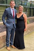 This dress was perfect for the black tie wedding I attended. It it so beautiful and comfortable. It is great quality for the price. I could've used an XL but the large worked too. - Morgan S.