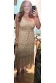 I loved this dress! I thought it was so flattering and it was actually pretty comfortable to wear! - Sarah M.