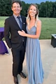 I got a lot of compliments on this dress for my sisters wedding. I am 5'9 and ordered a small, I wore very high heels to keep the dress from dragging but anyone shorter would need to have alterations hemmed on the dress. Also it was very snug in the rib area so I was unable to wear a strapless bra and had to opt for petals instead. I am not a busty person so I was able to make it work but may be a concern for a larger chested girl. - Rebecca E.