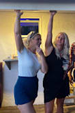 I wore this to my HS reunion and it was comfortable and fit perfectly! - Amber B.