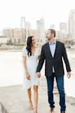 Loved this dress for my engagement photos! Comfortable and flattery fabric. I would recommend running down a size since it's a wrap dress. - Melissa T.
