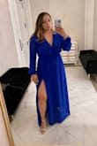 Such a beautiful/comfortable dress. The color is stunning and I received so many compliments!! - Jamaira G.