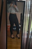 I love these shoes. They run a tad bit large in the ankle area but I wouldn't order a small size because then they might be too small. I like them and goes well with jeans. - Kamara N.