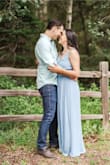 I purchased this for engagement pics and it was perfect. The back is fun, it's flowy, and has some stretch in the waist. It might be a bit long for anyone shorter than me, but was a perfect length for my height. - Felicia S.