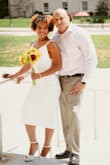 Loved this dress for our courthouse wedding! It was absolutely gorgeous. I received so many compliments. - Ife A.