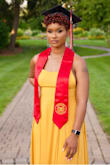 I loved this dress! I wore it for my graduation photos and it fit perfectly. The dress wasn't too tight and made my stomach look FLAT which I loved. It was flowing and perfect for warm weather. 10/10!! - Tiffany J.