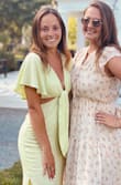 I wore this dress to a summer wedding and I loved it! I received so many compliments. It fit perfectly and the cut outs showed just enough that it was still classy. Highly recommend - Sydney W.