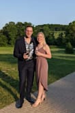 The dress was absolutely gorgeous and I received so many compliments. It is a little tight around the chest but other than that the fit was great. - Britta G.