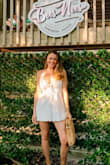 I ordered this romper for my bachelorette weekend and it ended up being perfect. It's feminine, but not too showy. I loved the fabric, got lots of compliments, and will absolutely be wearing it again! - Elizabeth N.