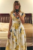 Beautiful floral dress. Perfect for summer events. - Eniko K.