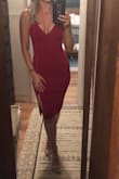 This dress was great I thought it fit well. I wore it to a wedding and got a lot of compliments. - Christen H.