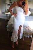 I just want to say the amount of compliments I got the night I wore this dress made me feel sexy and beautiful. This dress is a head tuner for sure. Beautifully made, perfect fit for my curvy hourglass figure. - Michelle G.