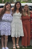 I got so many compliments on this dress that I wore for my bachelorette! It was so comfortable, and I didn't have to wear a bra either! - Heather F.
