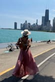 This bag is GREAT for vacation and walking the city.  The chain kind of clinks when you walk but it didn't bother me. It did come with a rip on the inside pocket but easily fixed. I carried it all day every day on my vacation in Chicago!  Goes with everything and holds a lot. - Emily S.