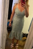 I bought this dress for a wedding and I LOVED it! it is so comfy and flattering. I will definitely be wearing it again. - Cayla G.