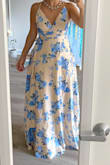The dress is beautiful and the quality meets the price. Is very elegant and comfortable. I will say that me as a short person it made me look bigger than I am around the waist. Maybe if I was taller it would look better on me. - Sabina M.