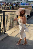 Perfect hat for the occasion everyone loved it. - Carolina J.