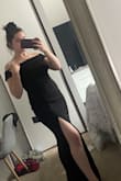I bought this as a wedding guest dress. It hugs all your curves and looks super flattering! My only issue is that it is very long so I'll have to get it hemmed. Otherwise, I am so so happy with how it looks! - Mikaela G.