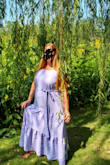 This dress is gorgeous! Perfect fit and I always receive so many compliments. - Sara B.