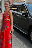 Beautiful piece and received many compliments all night.  Fit wonderfully and super comfy! I'm very small up top and will probably need to wear a push up bra to fill out more, but aside from that loved it. - Pamela G.