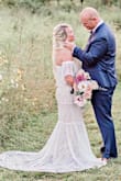 I wore this dress to finally have a simple exchange of vows. It is beautiful and I felt completely confident despite spending a very small amount for it. It was so elegant and comfortable. It also photographs beautifully. Thank you lulus for making such a quality product. - Bethany C.