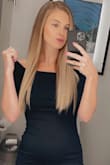This dress made me look like I have curves and in reality I don't! It was super sexy and sleek but still appropriate to wear to a church for a wedding. I wore pink heels and chunky pink earrings and it was perfect! 
5'4, 125 pounds and got a small. Not a lot of wiggle room but a medium would've been too big. - Lauren W.