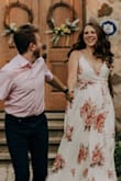 Amazing dress bought for our engagement photos. Did have it slightly hemmed but very flowy and looked great in photos! Also wore with the Lulus block heels as well - Hannah W.