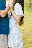 This dress was perfect for my engagement photos. It fits really well and was great quality!! - Hannah M.