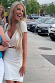 I wore this outfit for my rehearsal dinner the night before my wedding. I was able to set up decorations and arrangements and easily transition into dinner. It fits perfectly and it is super comfortable!! Love it! - Brittany B.