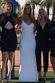 I used this dress for a Las Vegas elopement and it was absolutely perfect! I'm 6' tall, and the adjustable straps made it long enough for me without revealing too much cleavage. The fabric is a great quality and really just flows as you move. I wish this came in more colors because I would buy them all. - Cory B.