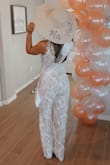 Was skeptical at first but I'm so glad I ordered it. Wore it to my bridal shower and received sooo many compliments! This fit like a glove and the length was perfect with some wedges. I'm obsessed! - Laura L.