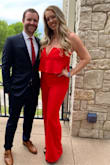 I love this jumpsuit!! Being tall I was worried about the length but it was the perfect length with heels. It also stayed up the whole night and I didn't have to adjust much which was a concern with it being strapless. Very happy with my purchase!! - Morgan B.