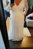 Love it. Amazing price and quality. Shipped quickly to Canada. Very flattering! Sleeves are big so will need to alter it but that's not a big deal. - Ashley K.