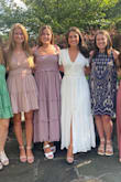 I loved this dress! I wore it to my sisters wedding rehearsal dinner. - Marissa G.