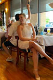 Where to start with this dress, I purchase all my dresses from Lulus, so when it came to finding the perfect bridal shower dress I already knew where to look! I  ordered a large originally because typically in Lulus clothing I wear a M/L. I tried everything to get the large to fit. I dieted/ worked out, tried to have it taken out 1in in the chest, but the seamstress couldn't swing it. I eventually ripped the dress in half because I was so sad, I know, crazy. I ended up swallowing my pride & buying the XL which I was not OK with because I've never been an extra large. I'm so happy I did!  I wore the dress & the complements were endless! I felt so sexy, confident, cute & classy all in one. If I can make any changes to the dress I would just like a little bit more support around the neck to hold up my tatas ( I didn't wear a bra, who likes bras). If you're considering buying the dress, call it like NIKE and JUST DO IT! You will love it! - Kristin L.