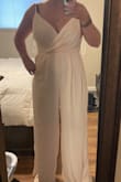 Great fit! A little tight around my butt, I feel like it goes up a lot, but I did make the straps super tight so I wasn't falling out of it. I like the adjustable straps. - Allyson H.