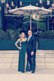 I received multiple compliments while wearing the dress. But, it was difficult to walk in. It is SUPER long. If you're a tall lady, I guess that won't be a problem for you. I have to take the dress somewhere to be hemmed. - Melissa H.