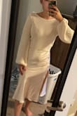 Love this sweater, but I wasn't expecting it to be so small. Still fits me good, but when I ordered the rust color I decided to size up. Love a good crop sweater but was expecting this to be an oversized crop look. - Kyleigh N.