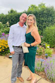 This dress is perfection!
Pros: color is great, adjustable straps make fit customized, length is just right
Cons: wrinkles fairly easy. Wore to an outdoor ceremony on a rainy day, so wrinkled from sitting. Bust is snug, but also that meant I was supported and could go braless.
Moral of the story, don't sleep on this one! - Andrea R.