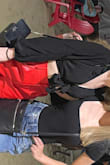 The top is very nice. Fits great and can adjust. Feels very comfy and looks great. - Lydia W.