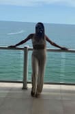 I wore this while driving to Rocky Point, Mexico! Was super comfy and fit my shape so cute! - Kajavia R.
