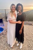 I wore this for our engagement party and it was so comfortable and airy. I thought it was slimming and I felt very pretty in it! - Chelsea P.